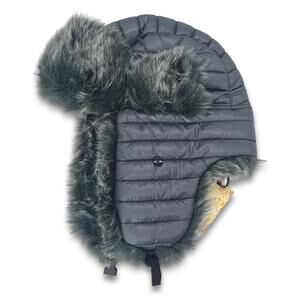 Unisex Thick Warm Aviator Hat Faux Fur Winter Ski Trooper Trapper Lumberjack Cap